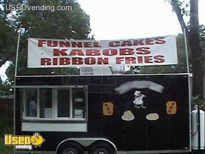 2008 C&W 7x16 Concession Trailer