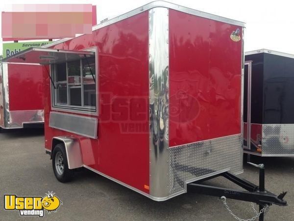 2016 6' x 12' Food Concession Trailer