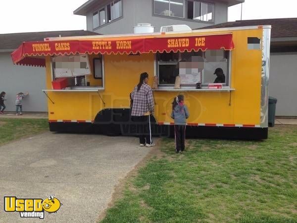 7' x 16' Food Concession Trailer