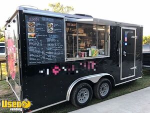 2018 Lark 16' Kitchen Food Concession Trailer with Pro Fire Suppression