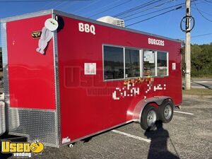 2024 7.5' x 16' Kitchen Food Concession Trailer | Mobile Food Unit