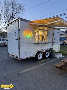 Like New - 2018 7' x 16' Kitchen Food Trailer | Food  Concession Trailer