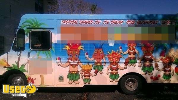 2003 - 21' GMAC Ice Cream & Food Truck - Turnkey Shaved Ice Business