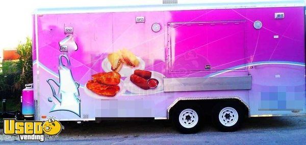 19' x 8' Customizable Food Concession Trailer