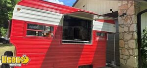 Vintage - 1974 6' x 12' Brick Oven Pizza Trailer Food Concession Trailer