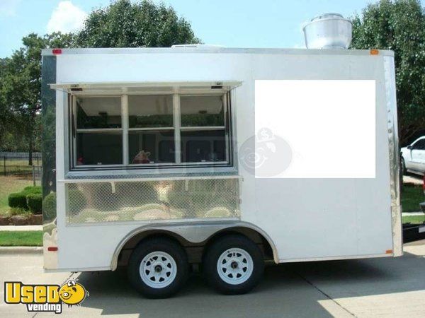 2013 - 8 x 14 Custom Built Concession Trailer