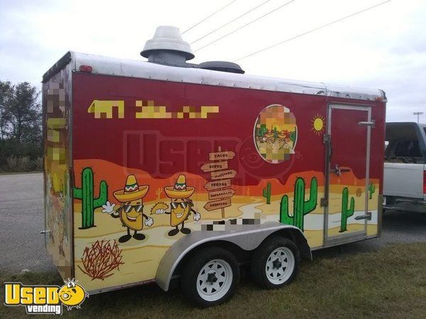 7' x 16' Food Concession Trailer