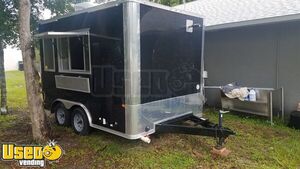 Lightly Used 2018 8' x 12' Kitchen Food Trailer/Mobile Kitchen