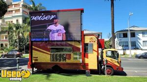 First Full HD Food Truck 2015 Isuzu NQR Diesel w/Full Color LED Giant Screen