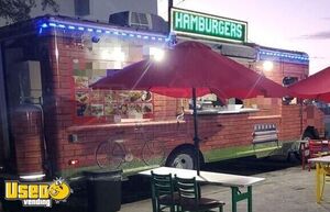 Preowned Stepvan Mobile Kitchen Food Truck / Used Mobile Food Unit