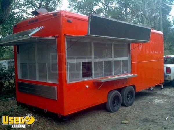 Mobile Kitchen Concession Trailer Wells Cargo