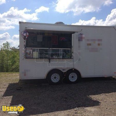 8.5' x 16' Food Concession Trailer