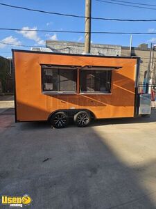 2024 8.5' x 16' Cargo Craft Kitchen Food Trailer with Fire Suppression System