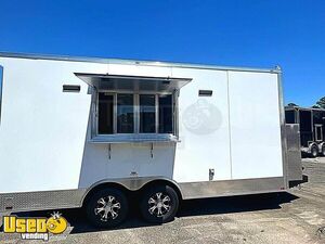 2023 - 8.5' x 18' Food Concession Trailer with Pro-Fire System