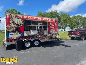 Well Equipped - 2024 Kitchen Food Concession Trailer with Fire Suppression System
