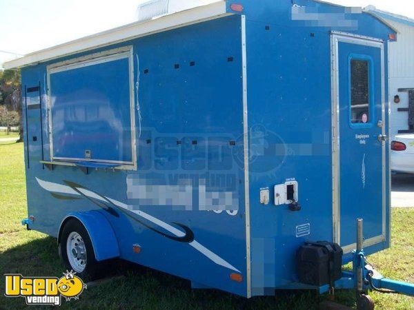 2004- 12' x 6' Sno Pro Shaved Ice Concession Trailer