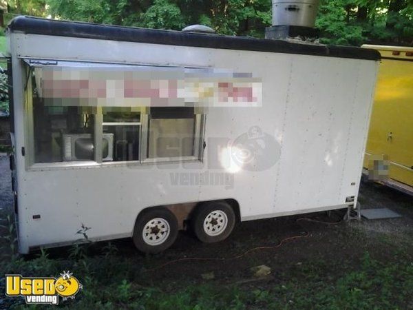 7' x 16' Food Concession Trailer