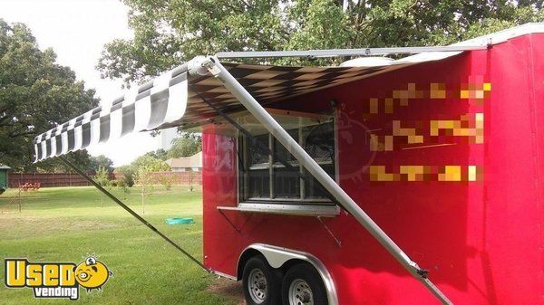 2017 - 8' x 16' Food Concession Trailer- Great Commercial Equipment