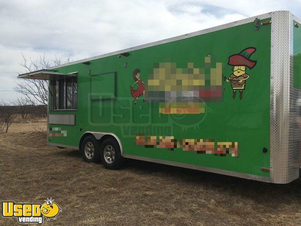 2016 - 8.6' x 24' Food Concession Trailer