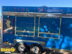 Like New 2022 - 8' x 16' Food Concession Trailer Mobile Kitchen