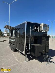 Like New - 2024 8' x 16' Kitchen Food Trailer with Fire Suppression System | Concession Trailer