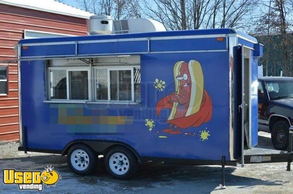 2007 - Sanchez 7 x 14 Food Concession Trailer