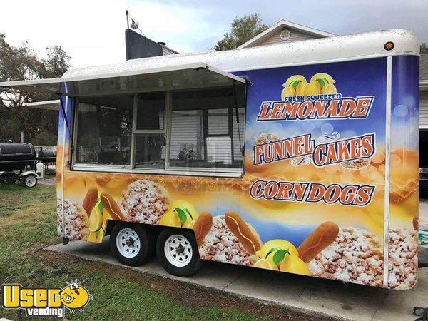 8' x 16' Food Concession Trailer