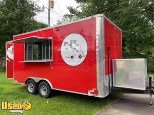 Fully-Equipped 2019 Freedom 8.5' x 16' Mobile Kitchen Food Trailer