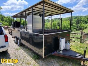 Well Equipped - 18' Barbecue Food Trailer | Food Concession Trailer