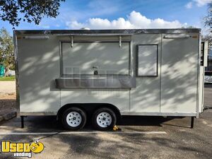2022 8' x 16' Kitchen Food Trailer with Fire Suppression System | Concession Trailer