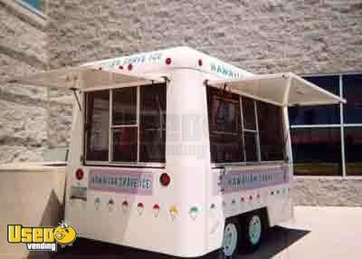 Hawaiian Shaved Ice Concession Trailer Business