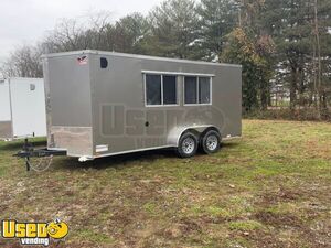 2025 7' x 16' NEW College Tailgating Inspired Quality Cargo Concession Trailer Ready to Go