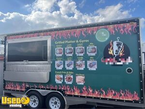 TURNKEY - 2023 16' Kitchen Food Concession Trailer with Insignia & Pro-Fire Suppression