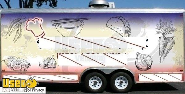 2008 - 20' x 8' Southwest Concession Trailer