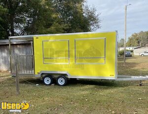 NEW - 2025 7' x 15' Empty Concession Trailer DIY Mobile Unit