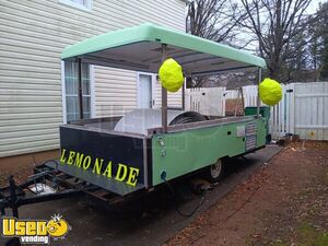 2001 7' x 12' Coleman Pop Up Camper Beverage Concession Trailer