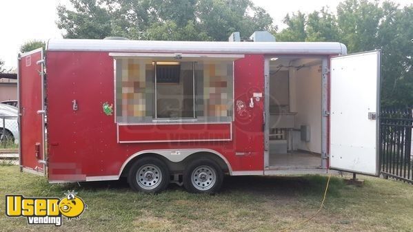 2010 - 8.5' x 16' Food Concession Trailer