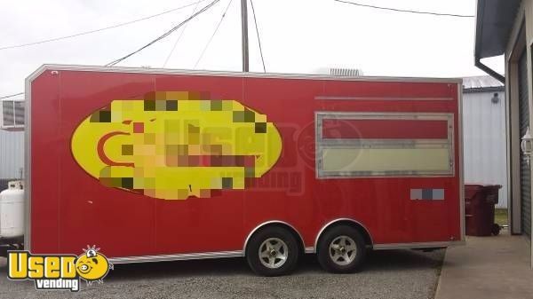 8' x 20' Food Concession Trailer