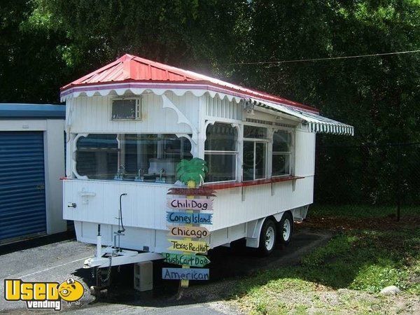 11 x 8 x 16 Food Concession Trailer