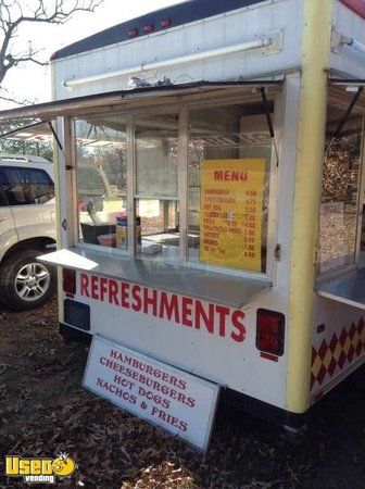 1997 - Wells Cargo 16 x 8 Hot Dog Concession Trailer