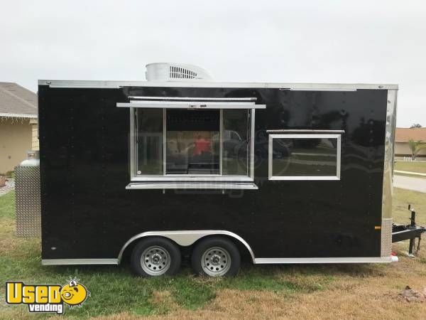 2018 - 8.6' x 16' Food Concession Trailer