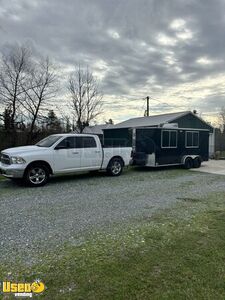 2016 7.5' x 16' Kitchen Food ConcessionTrailer and 2022 Ram Tow Truck