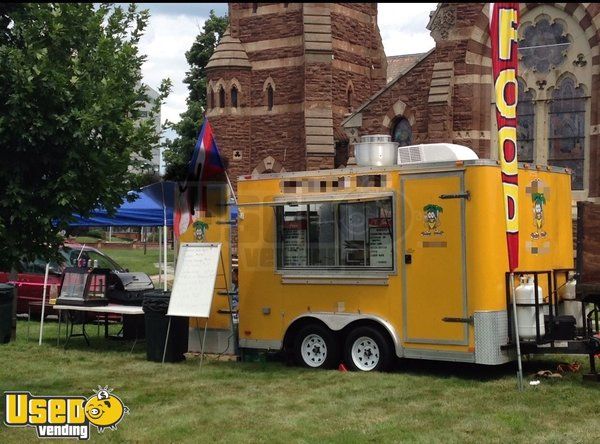 7.5'  x 12' Food Concession Trailer