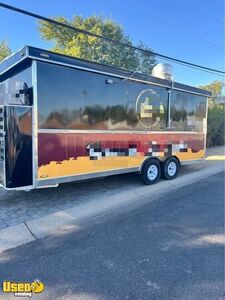 2022 8' x 20' Kitchen Food Concession Trailer | Mobile Food Unit