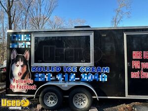 Turnkey - 2016 8' x 16' Rolled Ice Cream Trailer | Mobile Vending Unit