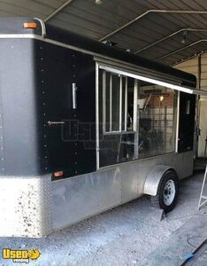Used 6' x 12' Empty Concession Trailer / DIY Concession Trailer
