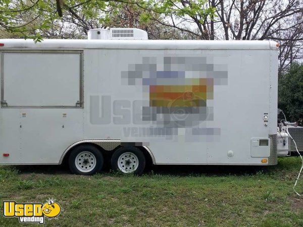 2011 - 20' x 8' Forest River Fully Equipped Concession Trailer