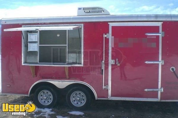 2006 - 16' x 8'  Haulmark Concession Trailer