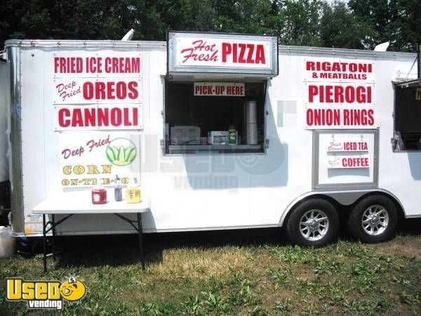 2011 - Custom Concession Trailer - 8' x 27' Mobile Kitchen