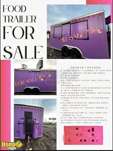 Used Food Kitchen Concession Trailer Mobile Food Unit